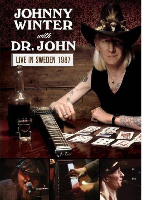 Cover for Johnny Winter With Dr. John · Live in Sweden 1987 (DVD) (2016)