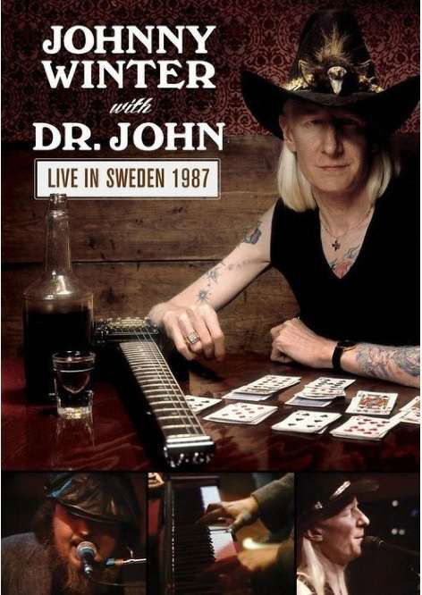 Live in Sweden 1987 - Johnny Winter With Dr. John - Films - MVD - 0760137812791 - 20 mei 2016