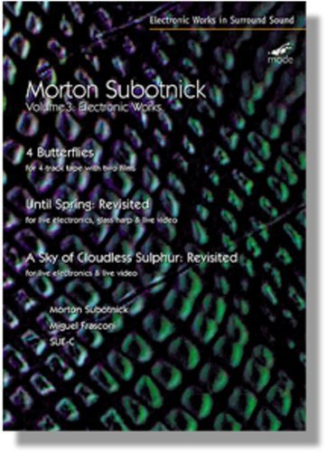 Cover for Morton Subotnic · Electronic Works Vol.3 (DVD) (2011)