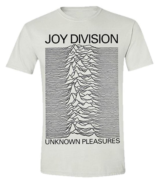 Cover for Joy Division · Unknown Pleasures (White) (T-shirt) [size XXL] [White edition] (2016)