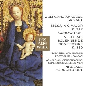 Cover for Nikolaus Harnoncourt · Mozart: Coronation Mass Vesperae Solennes De Confe (CD) (2016)