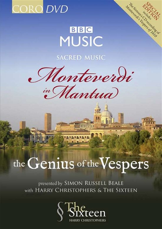 Cover for Monteverdi / the Sixteen / Christophers · Sacred Music: Monteverdi in Mantua - the Genius of (DVD) [Limited edition] (2015)