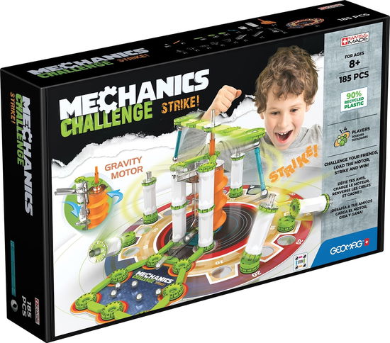 GEOMAG Mechanics Challenge Strike! 185 pcs - Geomag - Merchandise - Geomag - 0871772007791 - 