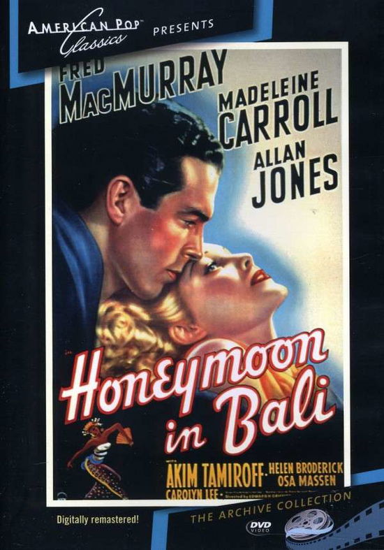 Cover for Honeymoon in Bali (DVD) (2012)