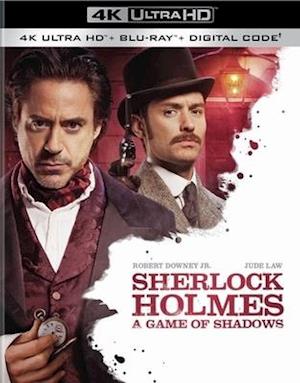 Cover for Sherlock Holmes: a Game of Shadows (4K Ultra HD) (2020)