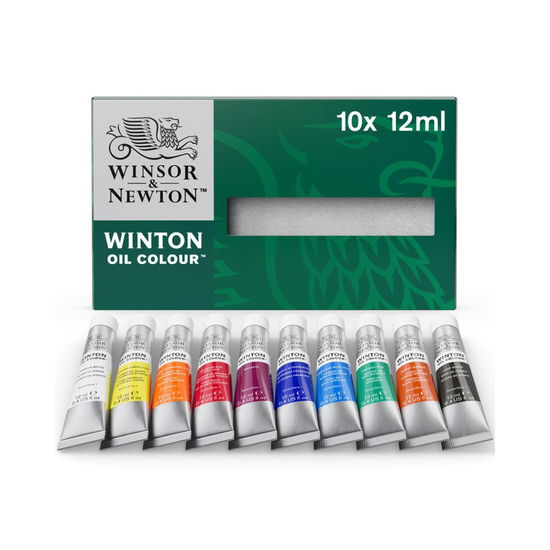 Cover for Winsor &amp; Newton · Winton Oil Colour Set (10x21ml) (831720) (Leksaker)