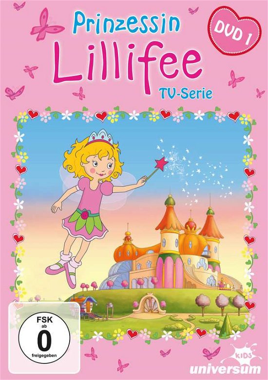 Cover for Prinzessin Lillifee TV Serie-dvd 1 (DVD) (2012)