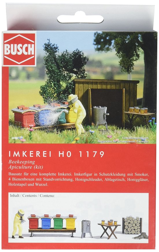 Cover for Busch Scenery · Imker Set (7 17) * (Legetøj)