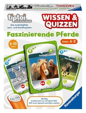 Cover for Ravensburger Spieleverlag · Wissen &amp; Quizzen: Faszinierende Pferde (GAME) (2021)