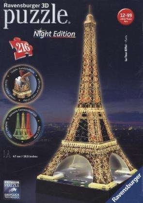 Cover for Ravensburger · 3d Puzzel Eiffeltoren Night Edition (N/A) (2014)