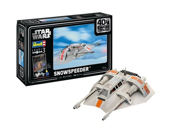 Snowspeeder - Star Wars Empire Strikes Back Gift Set (Model Kit / Accessory / Poster) - Star Wars - Koopwaar - REVELL - 4009803056791 - 15 mei 2020