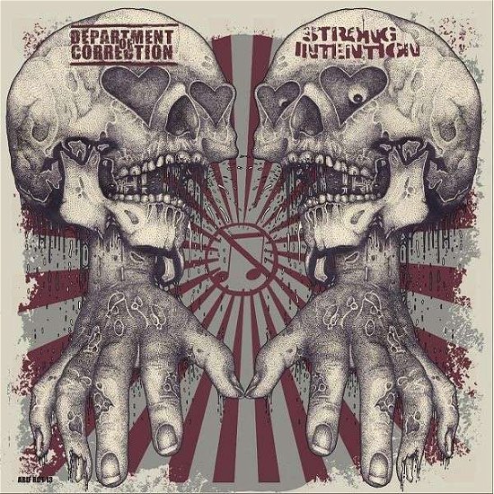 Cover for Department of Correction / Strong Intention · Split (LP) (2013)