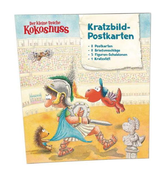 Cover for Der Kleine Drache Kokosnuss · Der kleine Drache Kokosnuss - Kratzbild (Book)