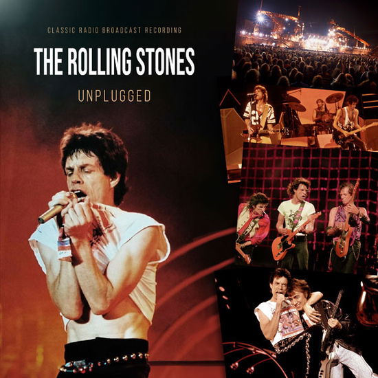 Cover for The Rolling Stones · Unplugged / Radio Broadcast Recording (Red Vinyl) (VINYL) (2024)