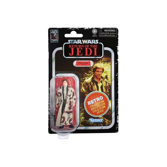 Sw Retro Han Solo Endor af - Star Wars  Return of the Jedi  Han Solo Endor Toys - Merchandise - HASBRO - 5010996137791 - 13. juni 2023