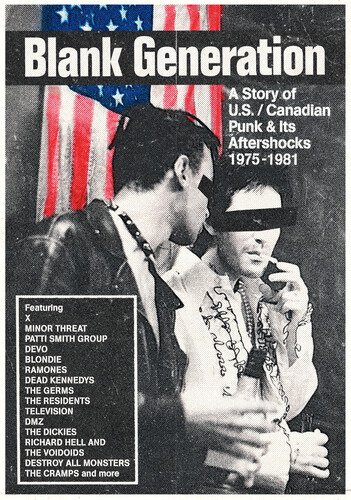 Cover for Blank Generation: a Story of Us - Canadian Punk · Blank Generation - A Story Of Us / Canadian Punk &amp; Its Aftershocks 1975-1981 (+Book) (CD) (2023)