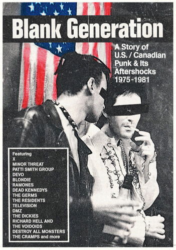 Cover for Blank Generation: a Story of Us - Canadian Punk · Blank Generation - a Story of Us/canadian Punk and Its Aftershocks 1975-1981 (5cd Book) Set (CD) (2023)