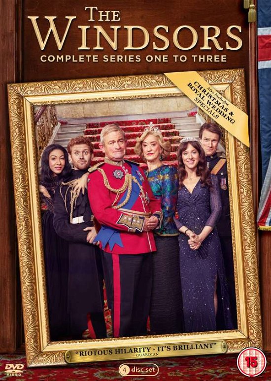Cover for The Windsors S13 Plus Xmas  Weddin · The Windsors Series 1 to 3 plus Christmas and Wedding (DVD) (2020)