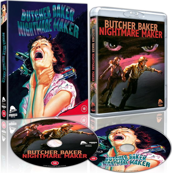 Cover for Butcher Baker Nightmare Maker 4k Uhd  Bluray · Butcher Baker Nightmare Maker (4K Ultra HD) (2024)