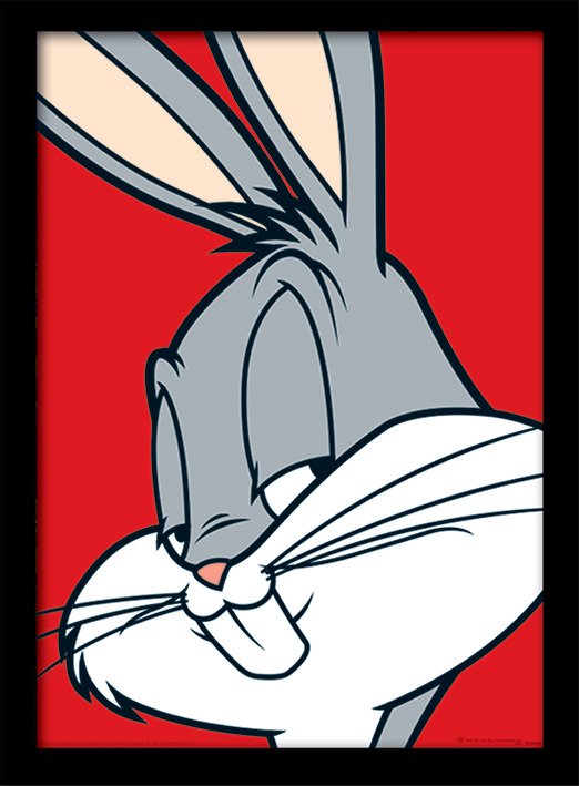 Cover for Looney Tunes · Looney Tunes - Bugs Bunny (Stampa In Cornice 30X40 Cm) (MERCH)