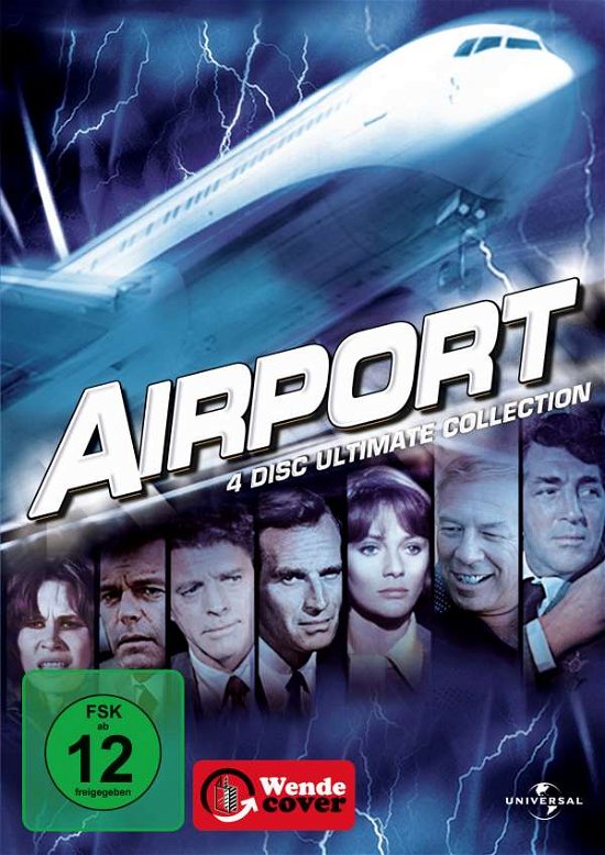Airport-4 Disc Ultimate Collection - Burt Lancaster,dean Martin,charlton Heston - Film - UNIVERSAL PICTURES - 5050582714791 - 25. juni 2009