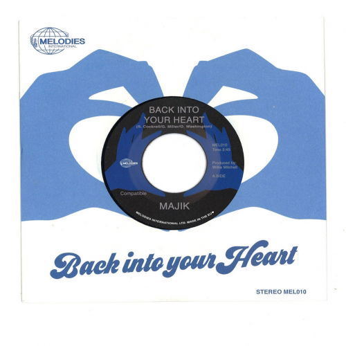 Cover for Majik · Back into Your Heart / Dance Dance Dance (7&quot;) (2019)