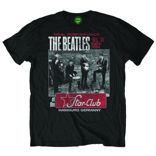 Cover for The Beatles · The Beatles Unisex T-Shirt: Star Club, Hamburg (T-shirt) [size S] [Black - Unisex edition]