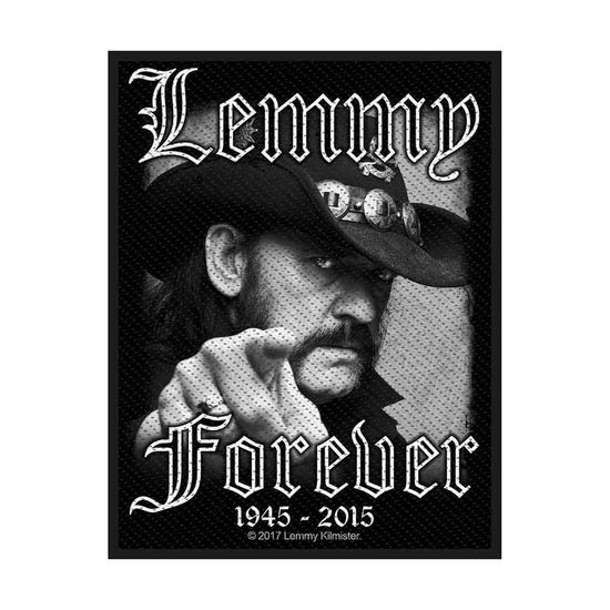 Lemmy Standard Woven Patch: Forever - Lemmy - Produtos - PHD - 5055339777791 - 19 de agosto de 2019