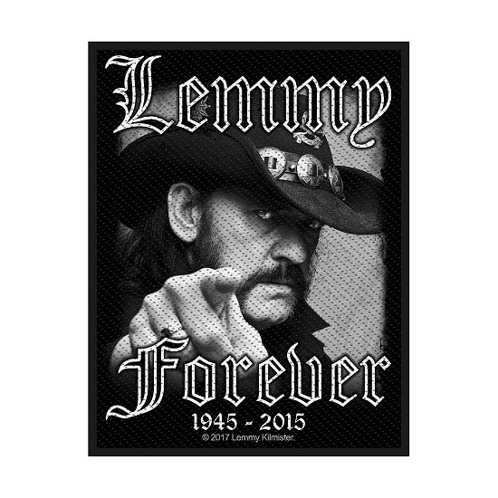 Cover for Lemmy · Lemmy Standard Patch: Forever (Loose) (Patch) (2019)