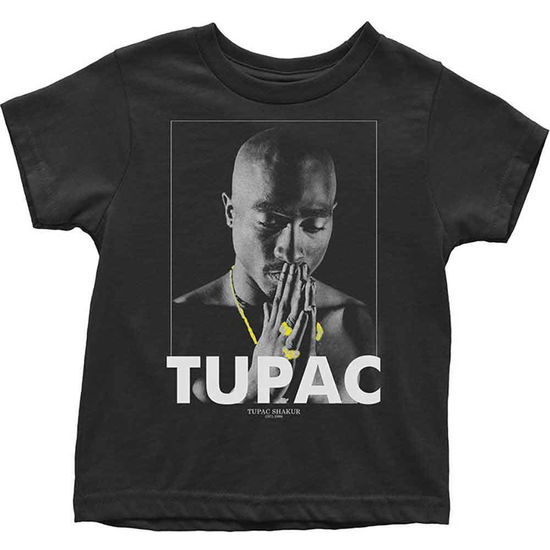 Tupac Kids Toddler T-Shirt: Praying (18 Months) - Tupac - Mercancía -  - 5056368655791 - 