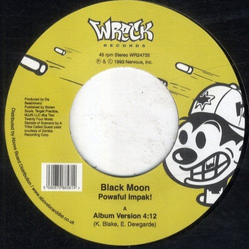 Cover for Black Moon · Powafull Impak! (7&quot;) (2019)