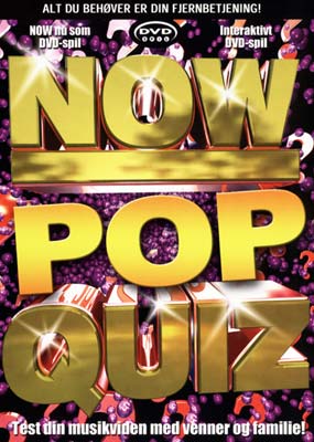 Dvd-spil - Now Pop Quiz (-) - Elokuva - CAPITOL - 5099951144791 - torstai 15. marraskuuta 2007