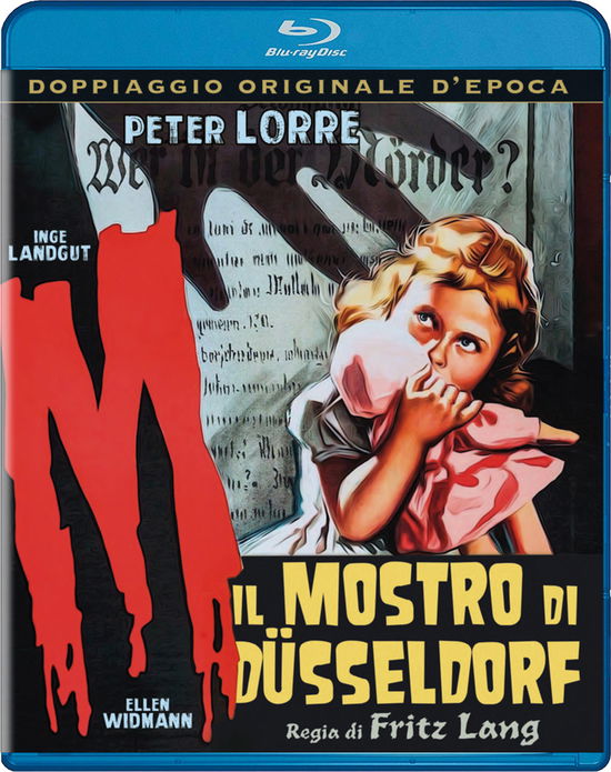 Cover for M · Il Mostro Di Dusseldorf (Blu-ray)