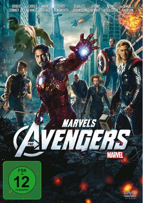 Cover for Robert Downey Jr., Chris Evans, Mark Ruffalo, Chris Hemsworth, Scarlett Johansson · Marvels the Avengers (DVD) (2012)