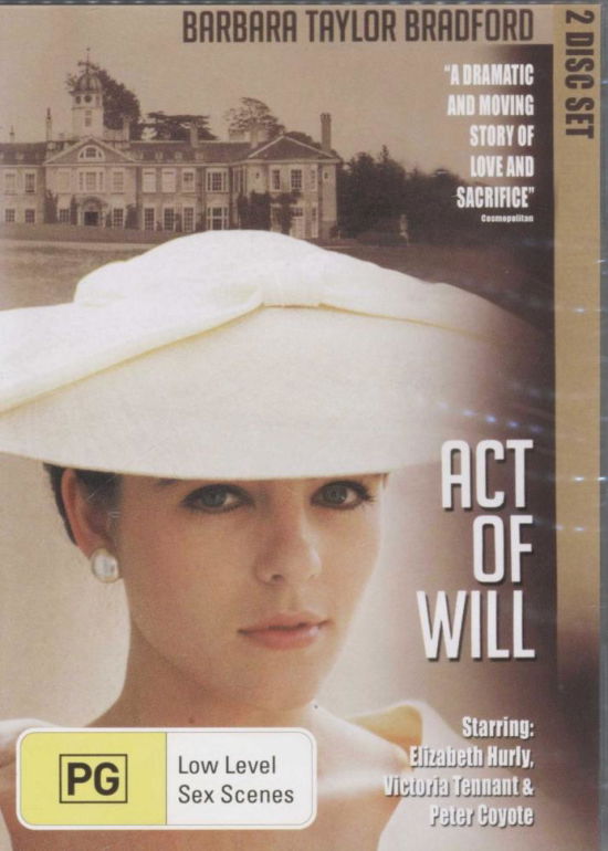 Cover for Elizabeth Hurley · Act of Will (DVD) (2020)