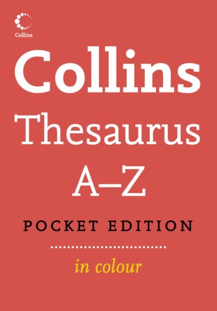 Cover for Pbk · Collins Pocket Thesaurus A-Z (Pocketbok) [4 Revised edition] (2006)