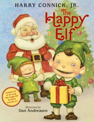 Cover for Connick, Jr., Harry · Happy Elf Book and CD (Audiobook (CD)) [Har / Com edition] (2011)