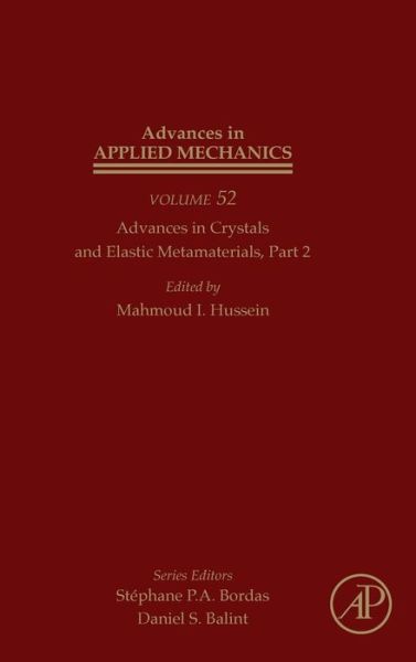 Cover for Advances in Crystals and Elastic Metamaterials, Part 2 (Hardcover Book) (2019)