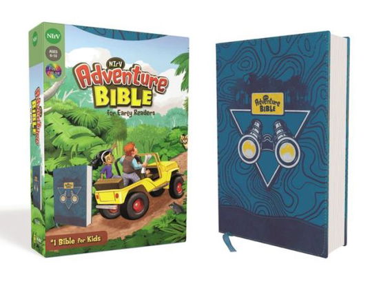 NIrV, Adventure Bible for Early Readers, Leathersoft, Blue, Full Color - Adventure Bible - Lawrence O. Richards - Books - Zondervan - 9780310458791 - January 6, 2022