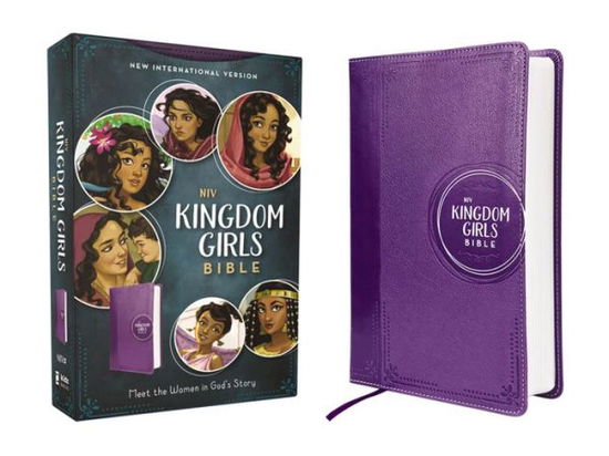 NIV, Kingdom Girls Bible, Full Color, Leathersoft, Purple, Comfort Print - Jean E. Syswerda - Książki - Zonderkidz - 9780310461791 - 13 lutego 2024