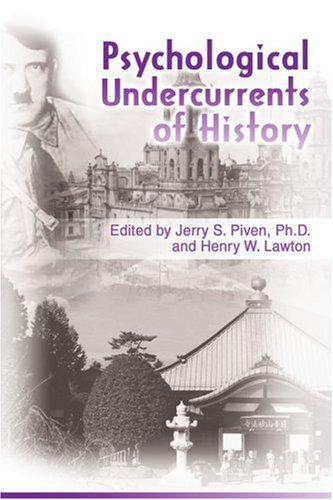 Cover for Jerry Piven · Psychological Undercurrents of History (Paperback Book) (2001)