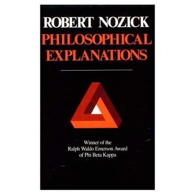 Cover for Robert Nozick · Philosophical Explanations (Taschenbuch) (1983)