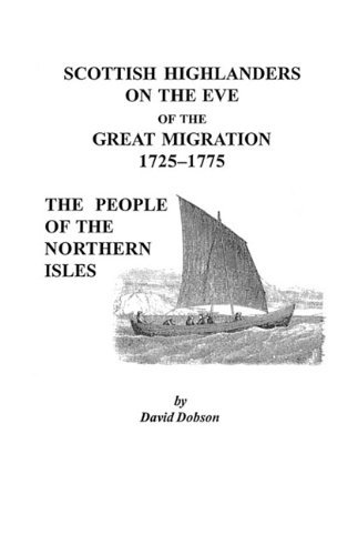 Cover for Kit Dobson · Scottish Highlanders on the Eve of the Great Migration, 1725-1775: the People of the Northern Isles (Paperback Bog) (2009)