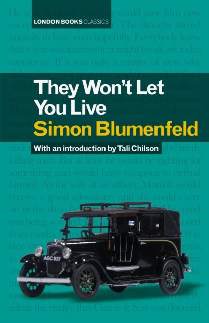 Cover for Simon Blumenfeld · They Won't Let You Live (Gebundenes Buch) (2022)