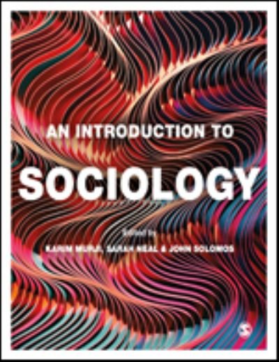 Cover for Murji, K (Ed) et Al · An Introduction to Sociology (Pocketbok) (2021)