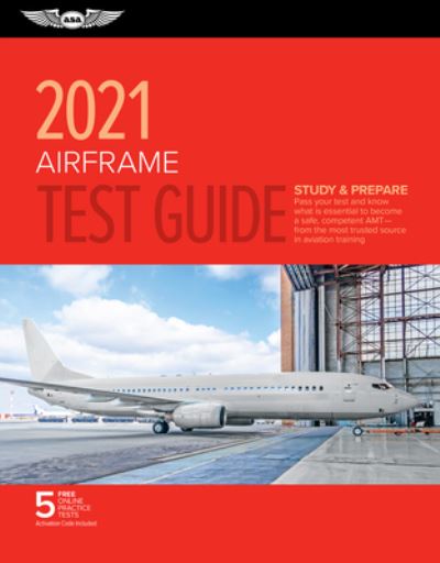 Cover for Asa Test Prep Board · Airframe Test Guide 2021 (Paperback Book) (2020)