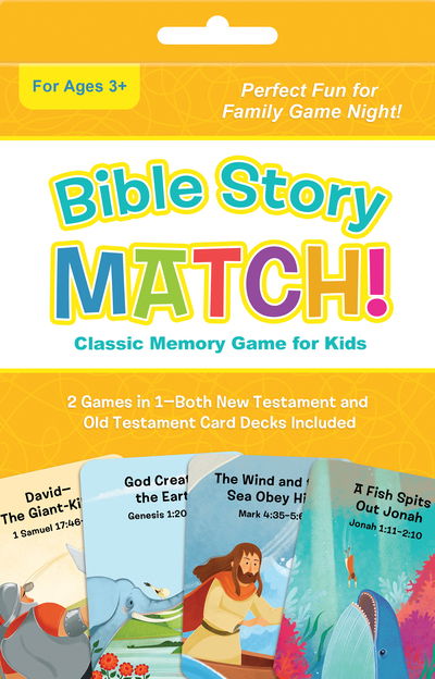 Bible Story Match! - Compiled By Barbour Staff - Merchandise - Shiloh Kidz - 9781643522791 - December 1, 2019