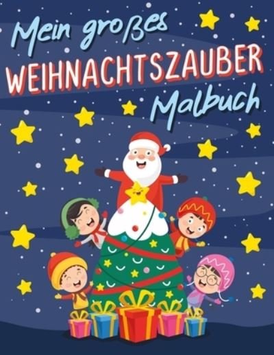 Cover for Malbuch Piraten · Mein grosses Weihnachtszauber Malbuch (Pocketbok) (2019)