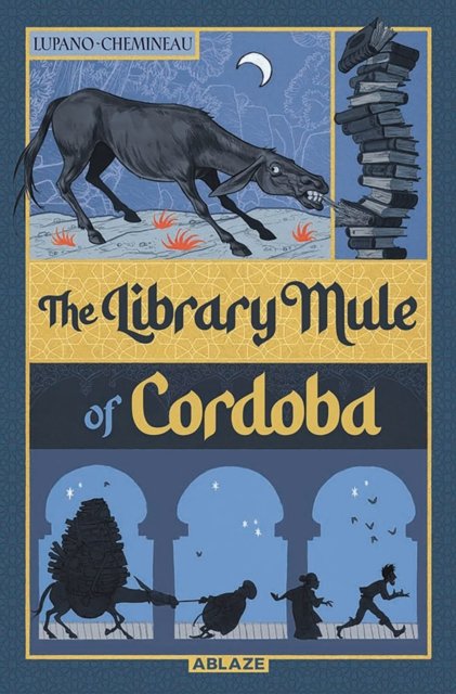 Cover for Wilfrid Lupano · The Library Mule of Cordoba (Hardcover bog) (2024)