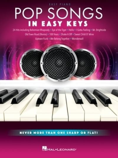 Pop Songs - in Easy Keys - Hal Leonard Corp. - Bøker - Leonard Corporation, Hal - 9781705174791 - 1. mars 2023
